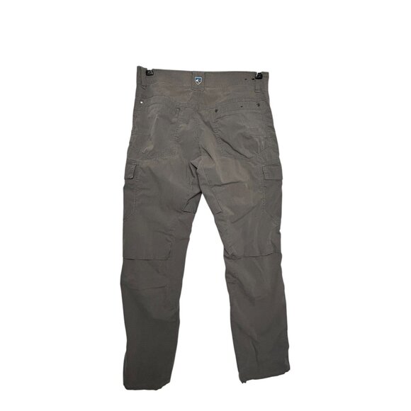 Kuhl Men's Cotton Blend Active Workwear Cargo Pants in Gray - Sz 30 x 30 - Picture 2 of 9